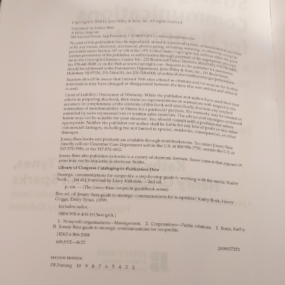 Strategic Communications for Nonprofits Book - Picture 5 of 11